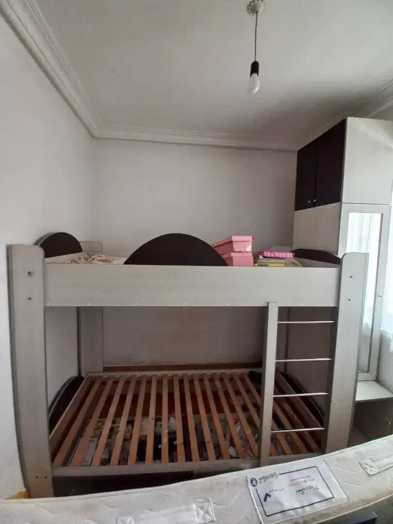 تخت خواب دو طبقه|تخت و سرویس خواب|لاهیجان, گلستان|دیوار