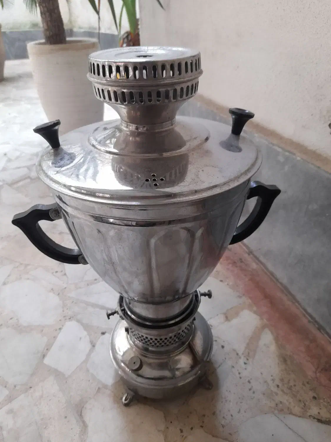 سماور نفتی نو کار نکرده|سماور، چای‌ساز، قهوه‌ساز|رشت, خمیران زاهدان|دیوار