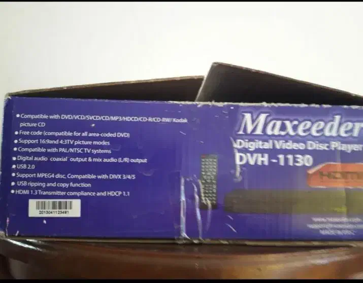 دی وی دی Maxeeder|پخشکننده DVD و ویدیو|سبزوار, کاشفی شمالی (دادگستری)|دیوار