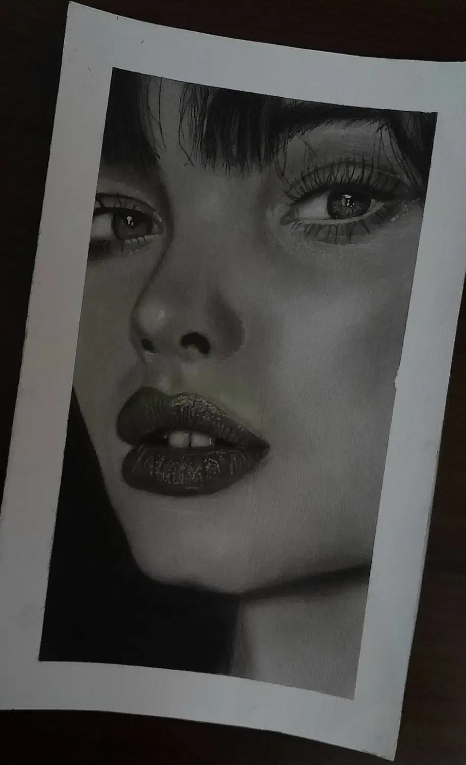 طراحی سیاهقلم|تابلو، نقاشی، عکس|ماهدشت, |دیوار