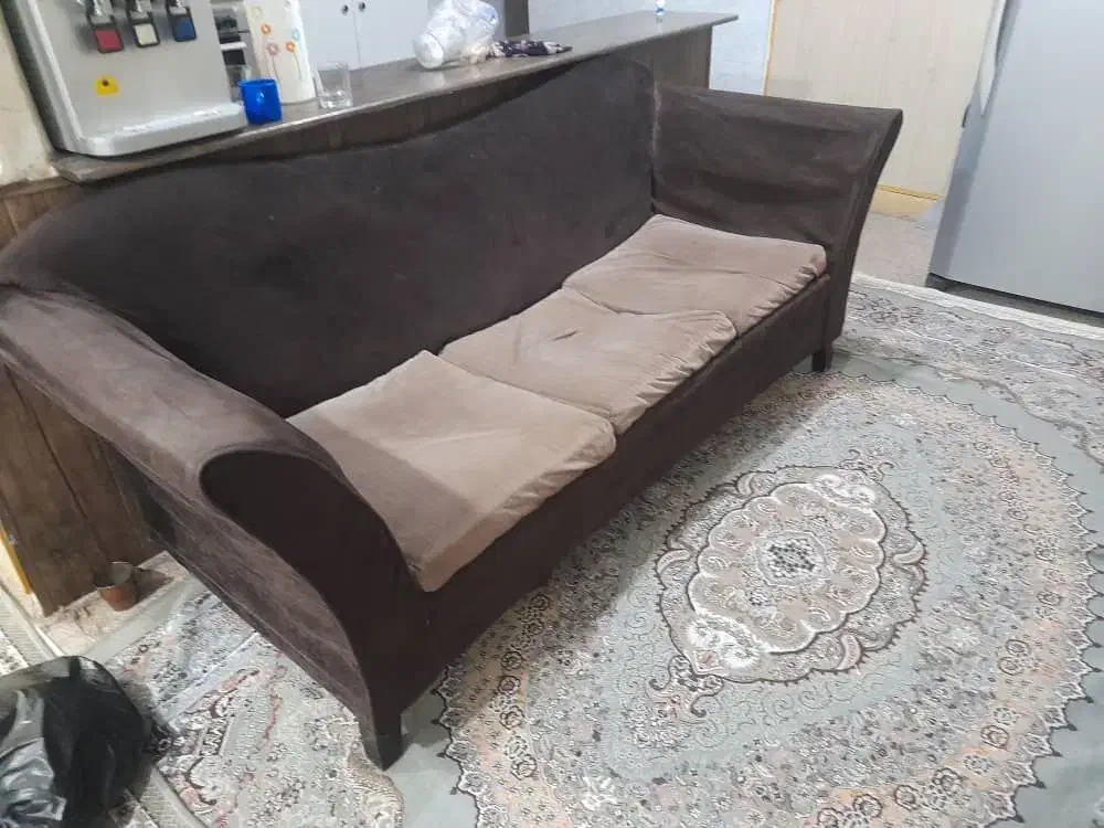 فوری مبل ۹نفره تمیز سالم فقط تماس|مبلمان خانگی و میز عسلی|حمیدیه, |دیوار