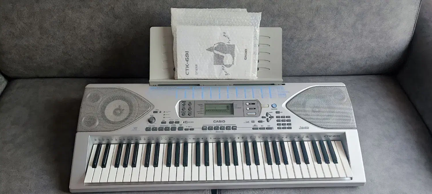 KEYBOARD CASIO CTK 691|پیانو، کیبورد، آکاردئون|کرمانشاه, |دیوار
