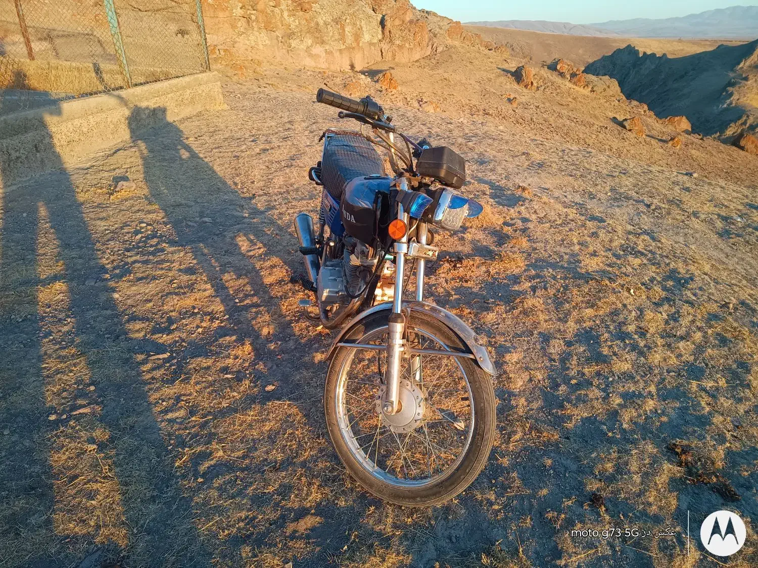 هوندا مدل98 استارتی سند فرمان امام|موتورسیکلت|سراب, |دیوار