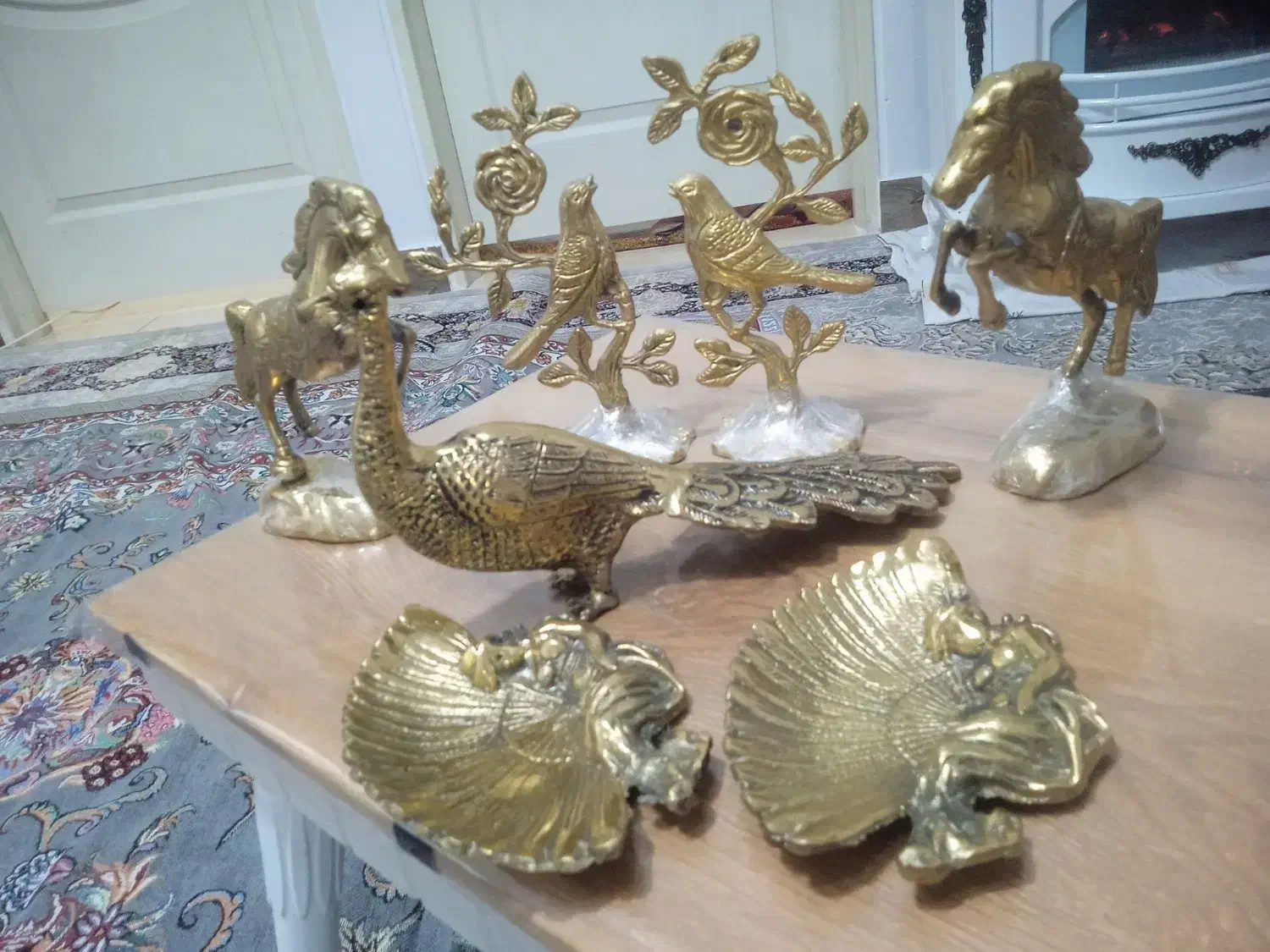 ۷تیکه برنزدرحداکبند|صنایع دستی و سایر لوازم تزئینی|کرج, گلشهر|دیوار