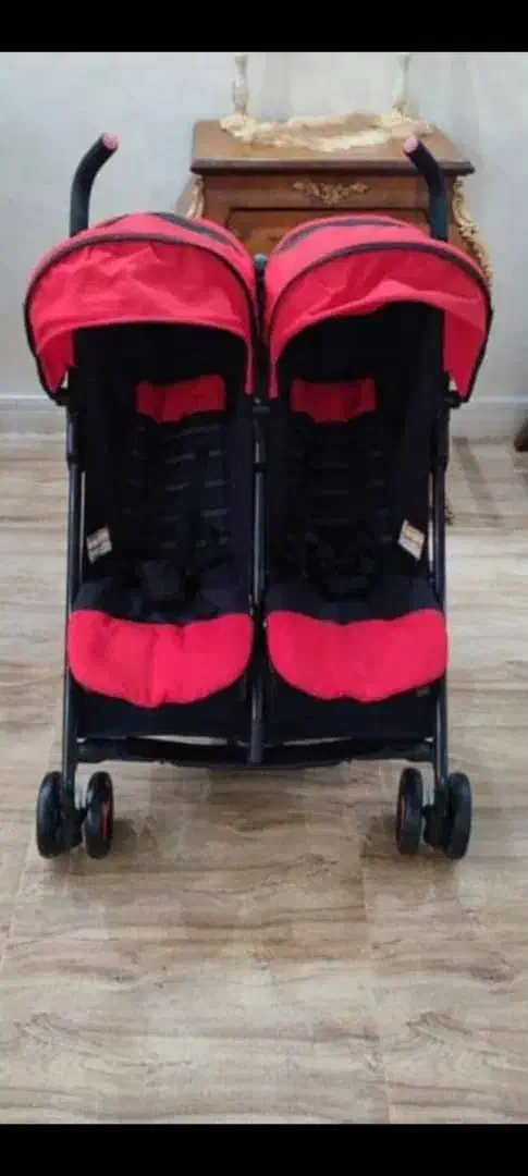 کالسکه دو قلو مارک geoby|کالسکه و لوازم جانبی|بوشهر, |دیوار