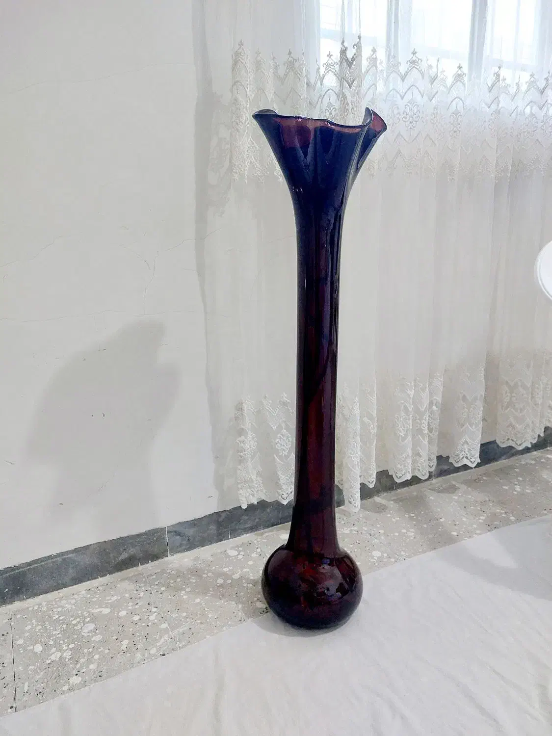 گلدان شیشه قد125|صنایع دستی و سایر لوازم تزئینی|مریوان, |دیوار