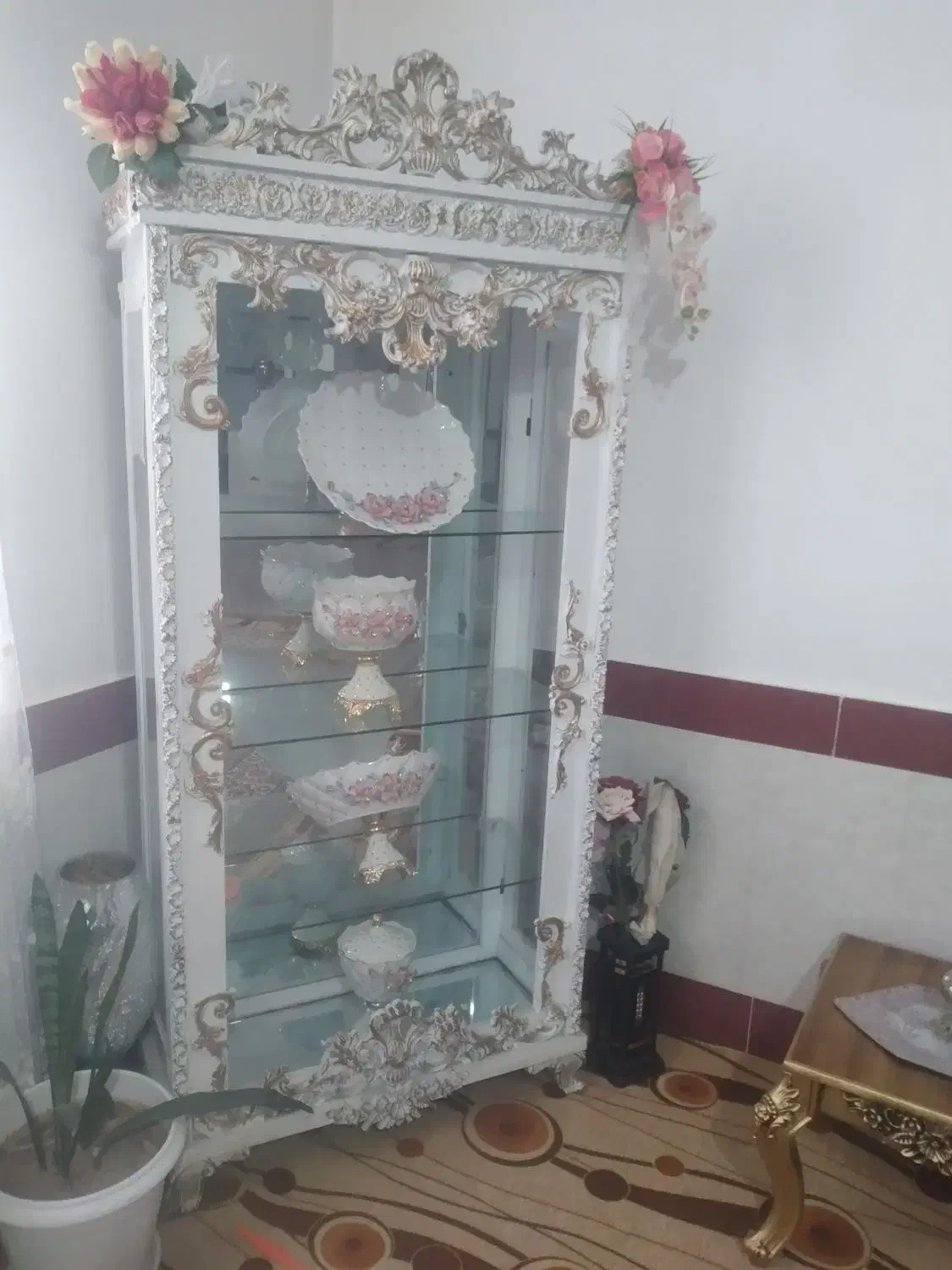 فروش چهار قلم یک جا|بوفه، ویترین، کنسول|مرند, |دیوار