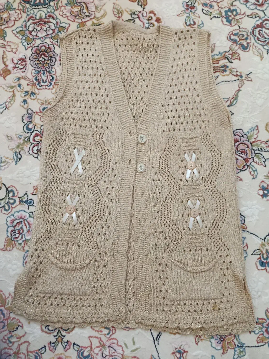 بافت بدون آستین جنس ترک|لباس|ملکشاهی, |دیوار