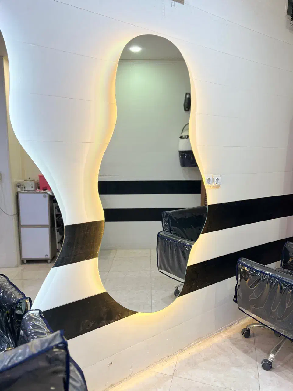 آینه قدی دفرمه|آینه|جهرم, |دیوار