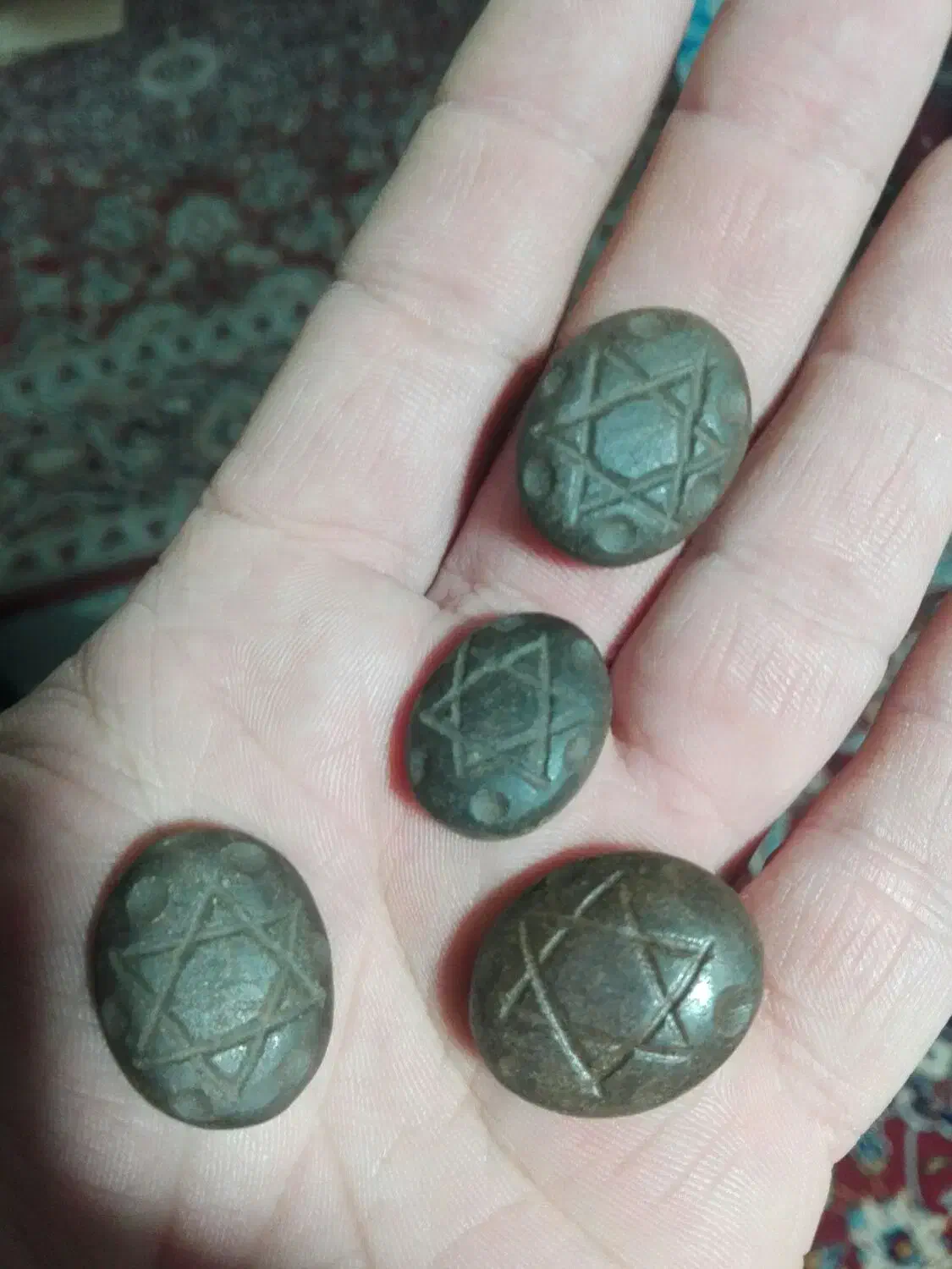 مهره تضمینی قدیمی|جواهرات|بندرعباس, |دیوار