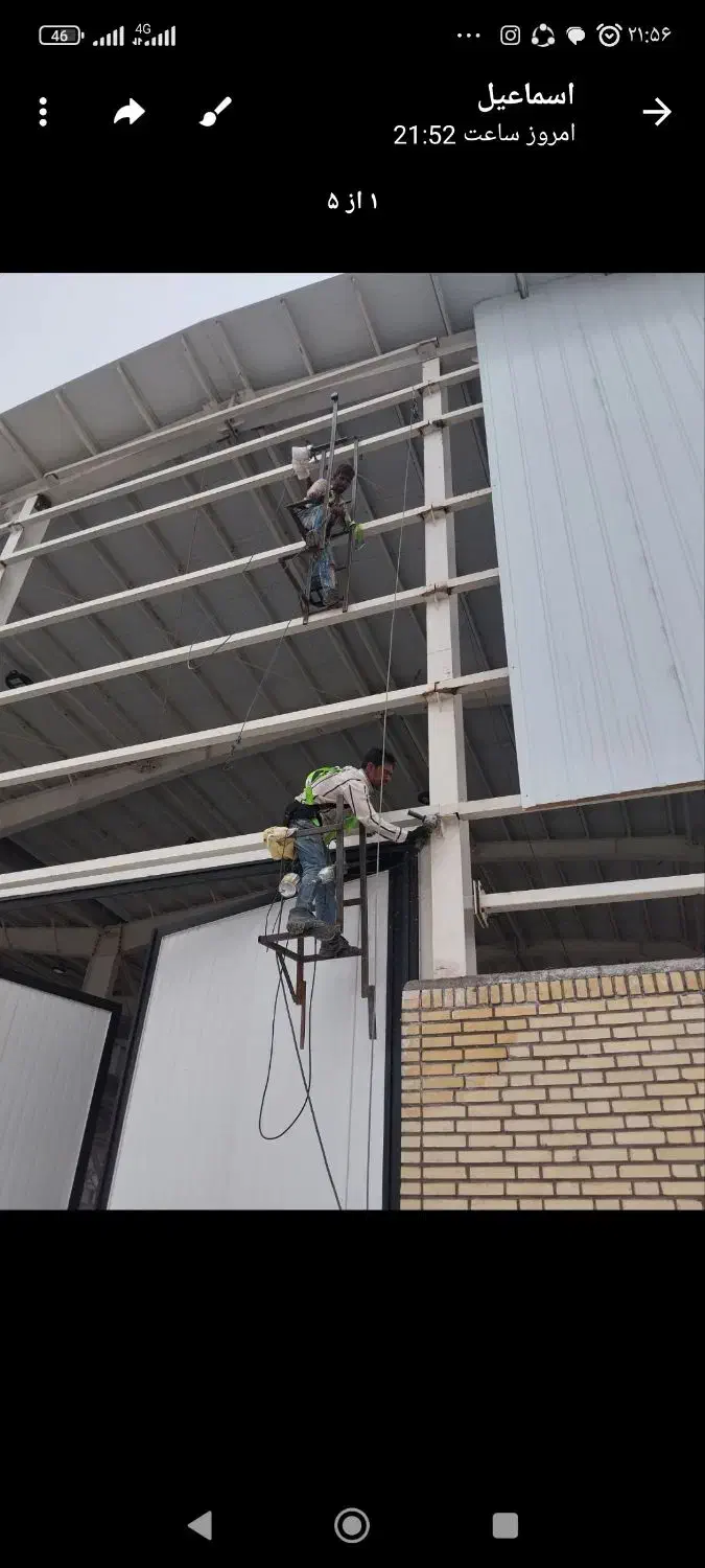 نصابه ساندویچ پنل.|خدمات پیشه و مهارت|کرمان, |دیوار