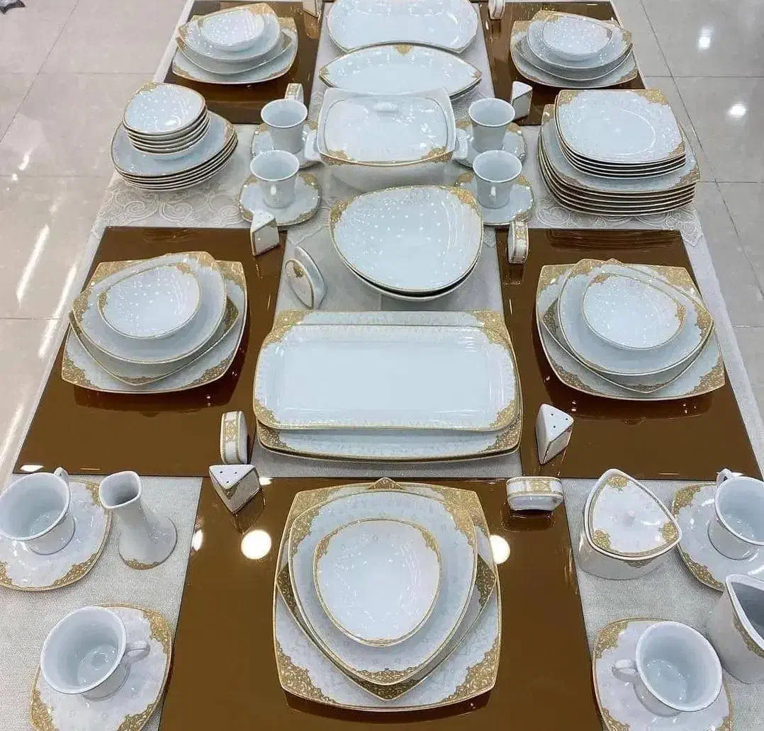 سرویس105 تیکه چینی پردیس|ظروف سرو و پذیرایی|زابل, |دیوار