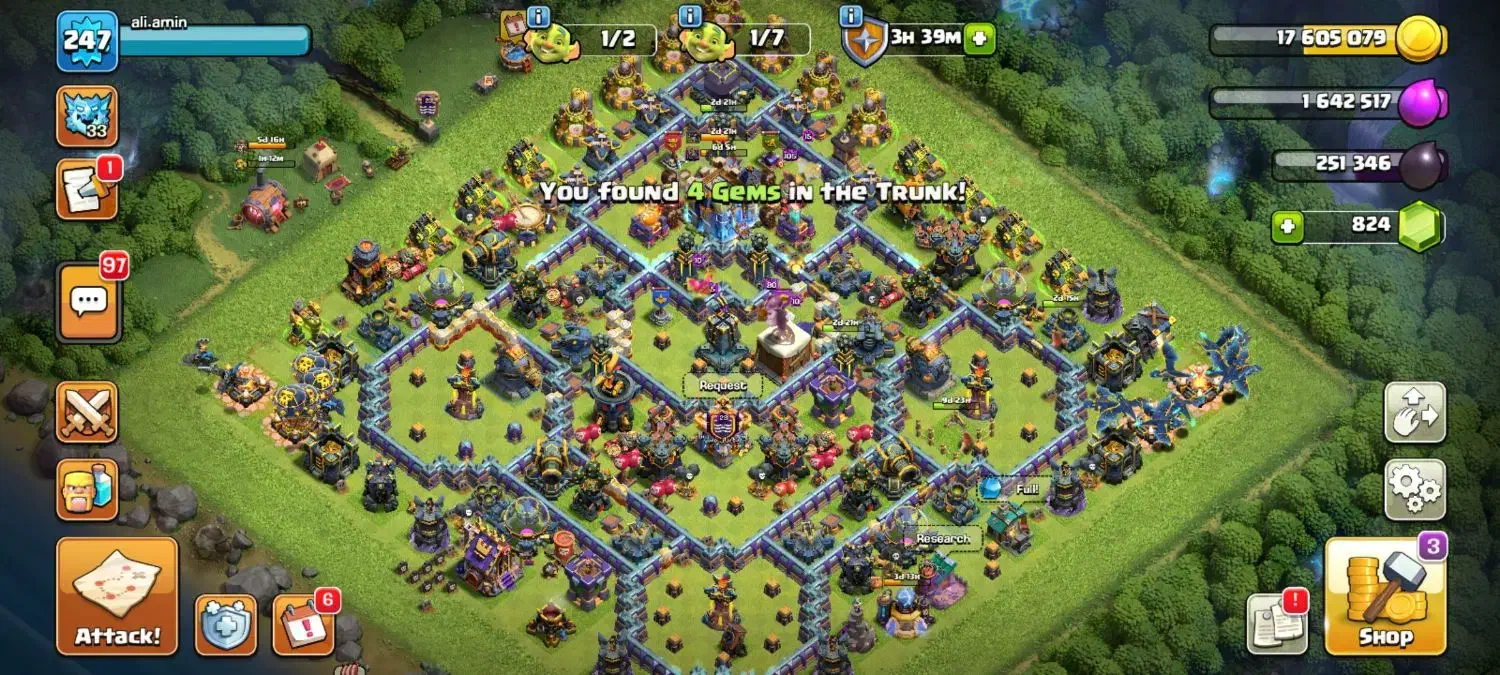 6تا اکانت بازی کلش.نیم مکس به قیمت عالی|کنسول، بازی ویدئویی و آنلاین|شاهین‌شهر, شهرک گلدیس|دیوار