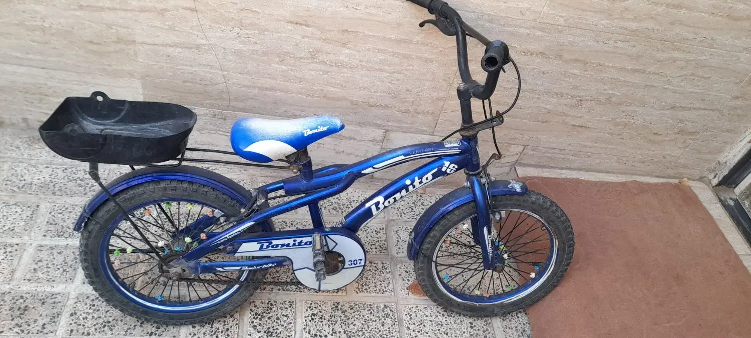 دوچرخه ۱۶سالم وتمیز|دوچرخه، اسکیت، اسکوتر|ماهدشت, |دیوار