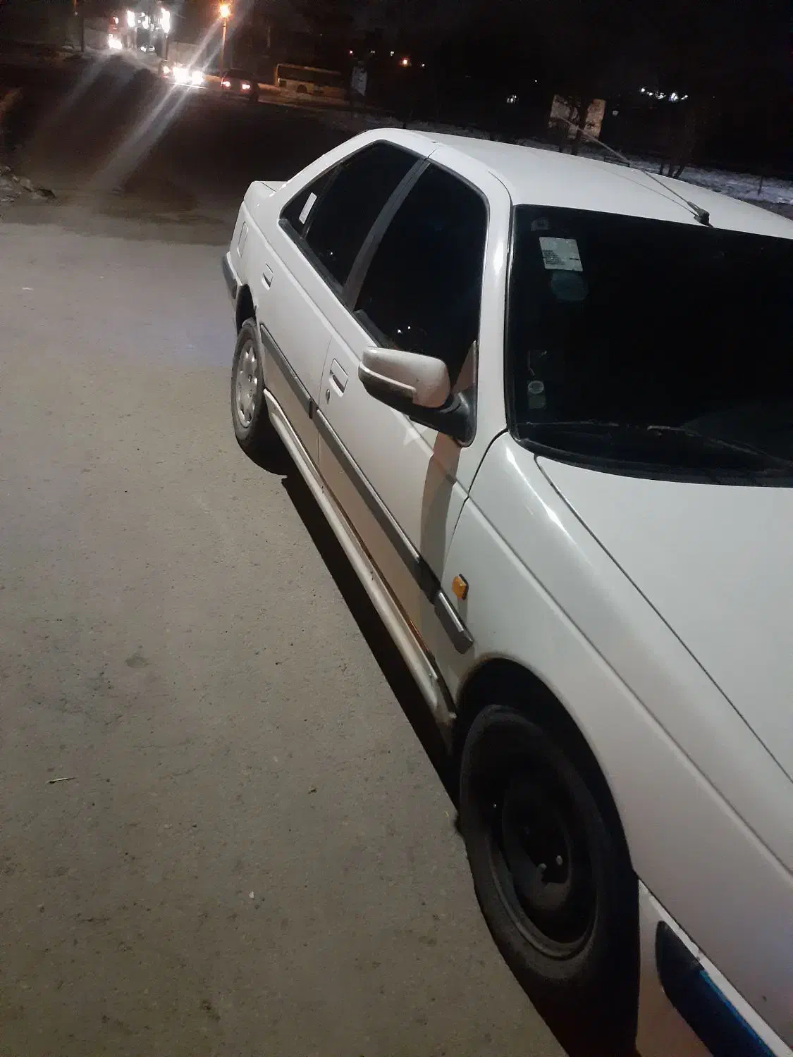 پژو پارس سفید مدل ۸۷|خودرو سواری و وانت|اردبیل, |دیوار