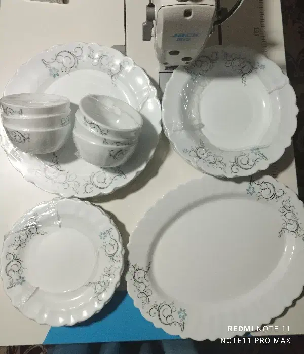 سرویس آرکوپال25 پارچه نو پلمپ گل آبی جدید|ظروف سرو و پذیرایی|مینودشت, |دیوار