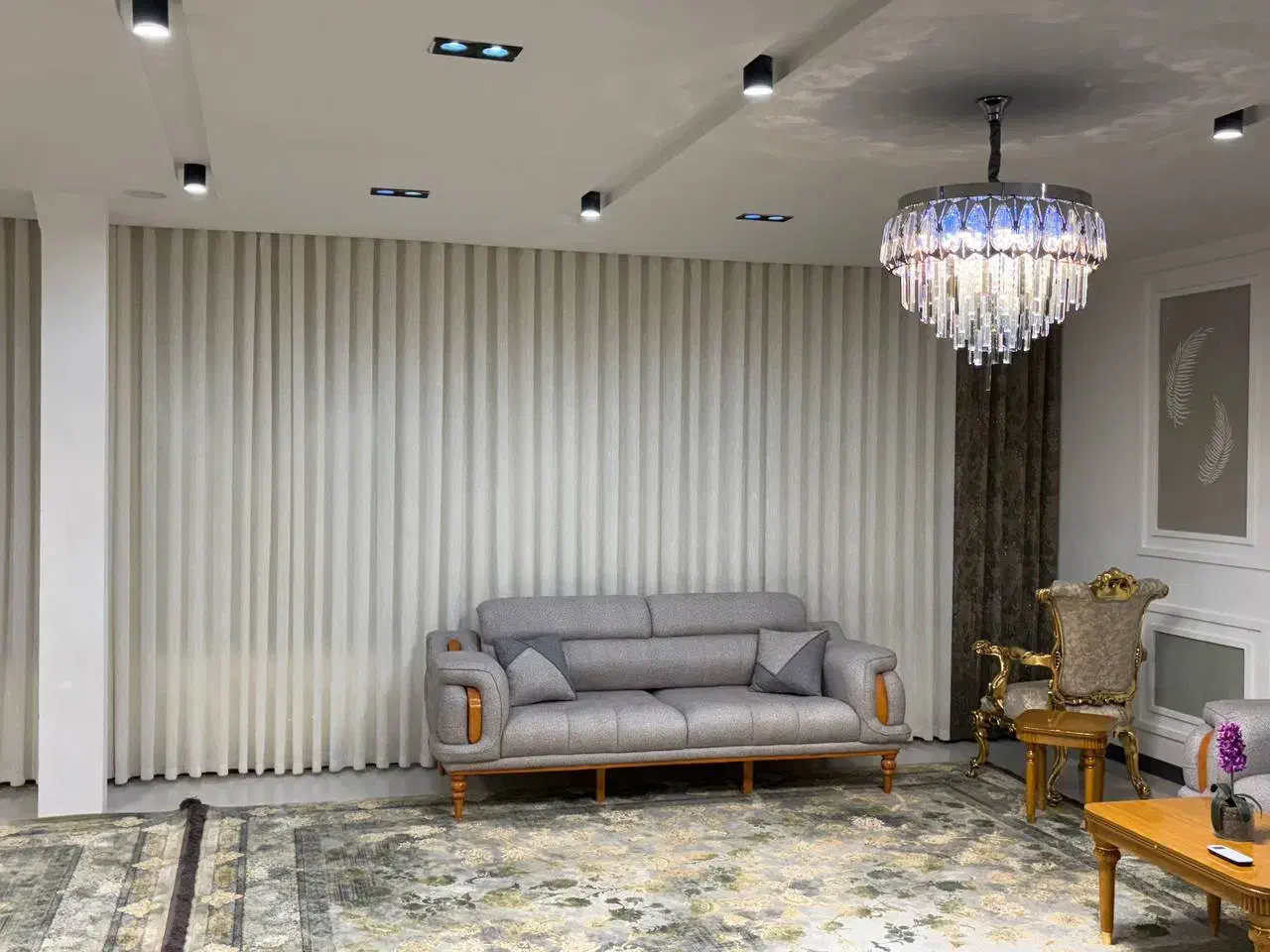 حریر و مخمل پذیرایی چکی|پرده، رانر، رومیزی|مشهد, فردوسی|دیوار