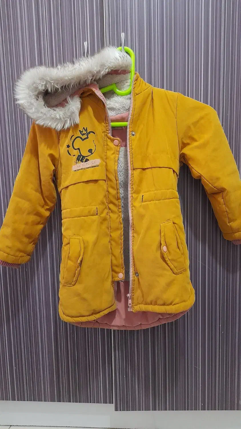 کاپشن دخترانه مناسب ۷تا ۱۰ سال|کفش و لباس بچه|بومهن, |دیوار