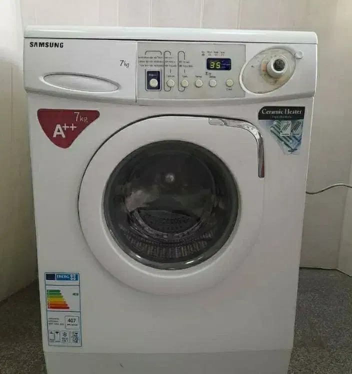 ماشین لباسشویی سامسونگ|ماشین لباسشویی و خشککن لباس|پرند, فاز ۵|دیوار