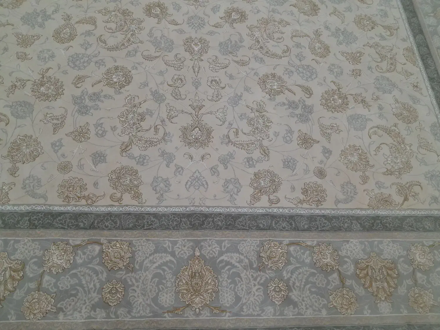 فرش ۹ متری کاشان تمیز در حد نو|فرش|خرمآباد, |دیوار