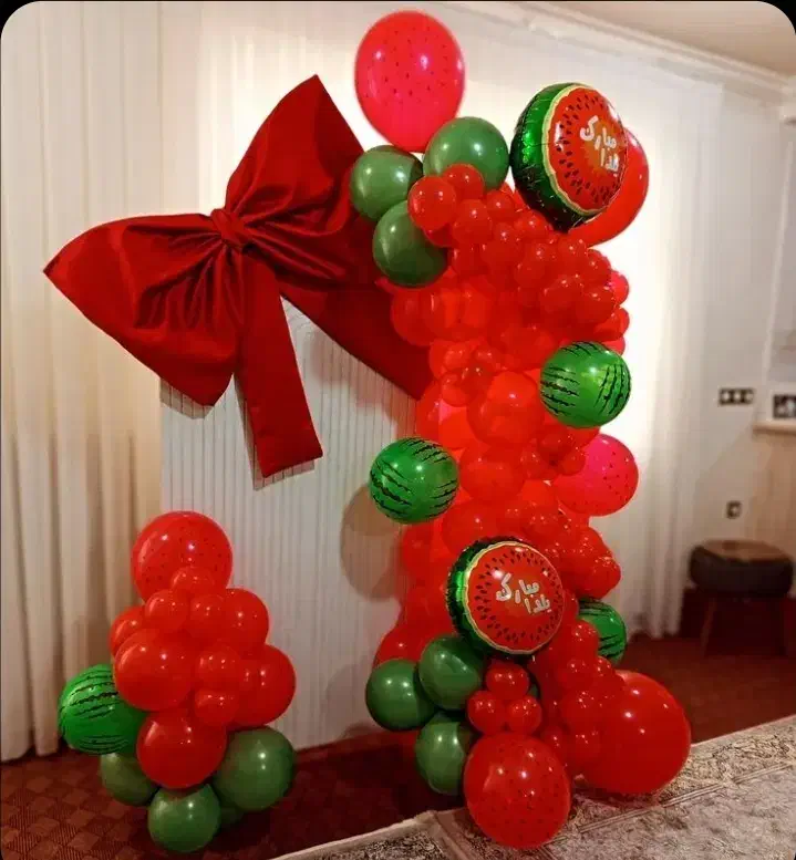 گل آرایی ، میوه آرایی ،بادکنک آرایی یلدایی|خدمات پذیرایی، مراسم|بندرعباس, |دیوار