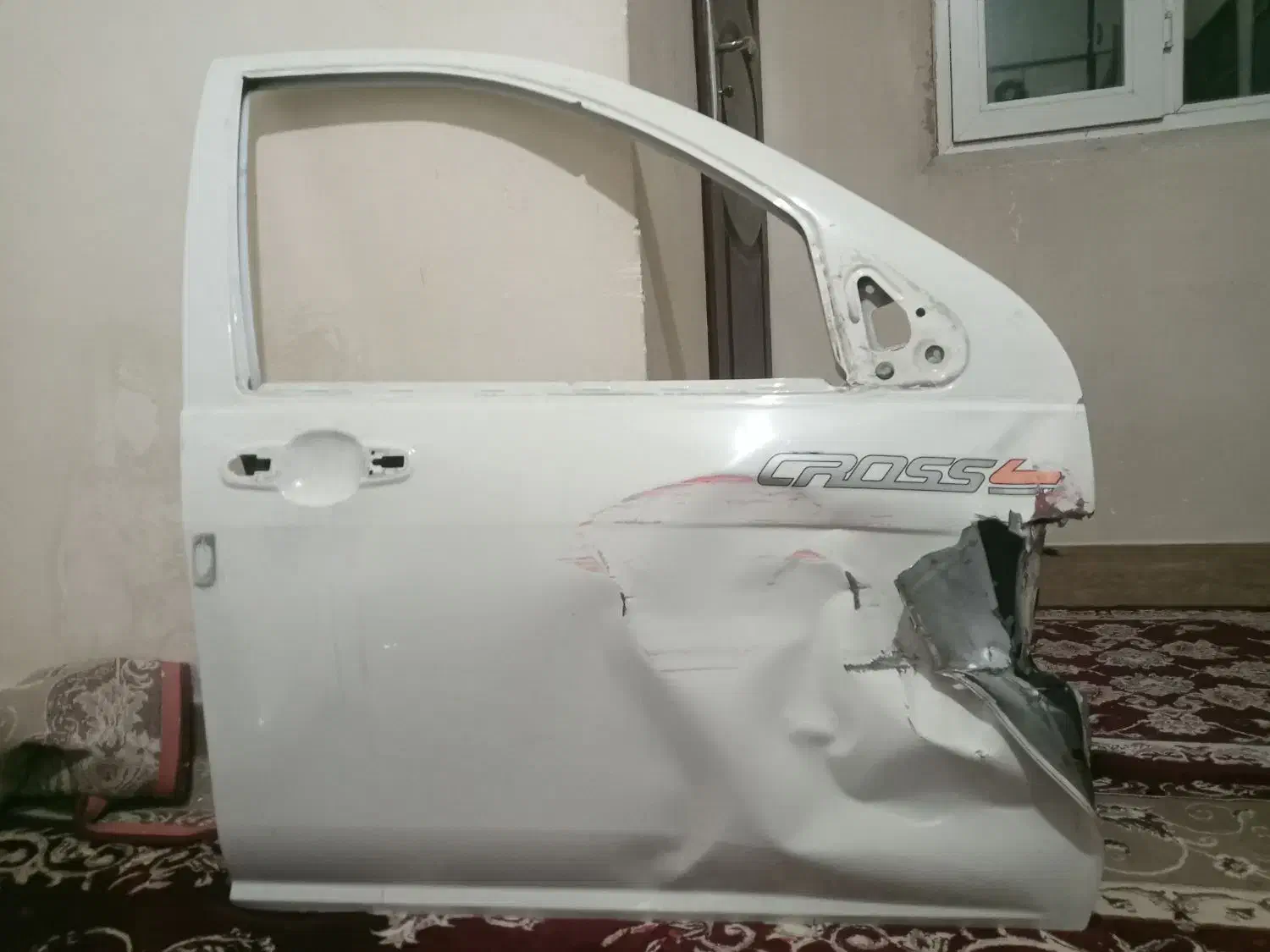 درب شاگرد جلو راست و گلگیر جلو راست کوییک تصادفی|قطعات یدکی و لوازم جانبی|فشاپویه, |دیوار