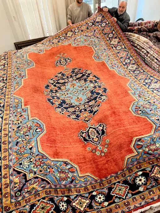 ۶ متری دستبافت رنگ خاص|فرش|تهران, یوسف‌آباد|دیوار