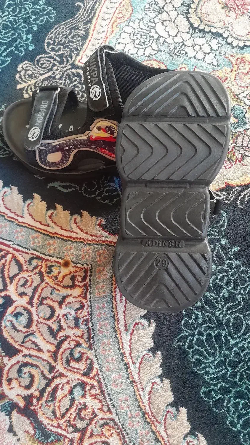 دمپایی بیرونی پسرونه|کیف، کفش، کمربند|اصفهان, دوطفلان|دیوار