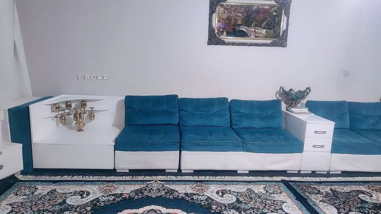 ست مبل هفت نفره راحتی مدل ال|مبلمان خانگی و میز عسلی|مشهد, اروند|دیوار