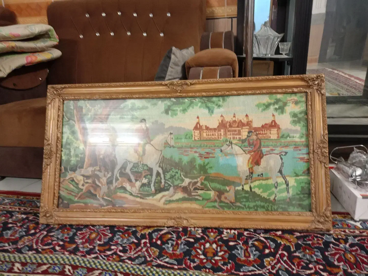 تابلو قشنگ شیک قدیمی|تابلو، نقاشی، عکس|بجنورد, |دیوار