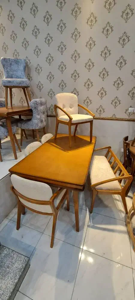 میز غذاخوری / راش / اقساط بلند مدت|میز و صندلی غذاخوری|قشم, |دیوار