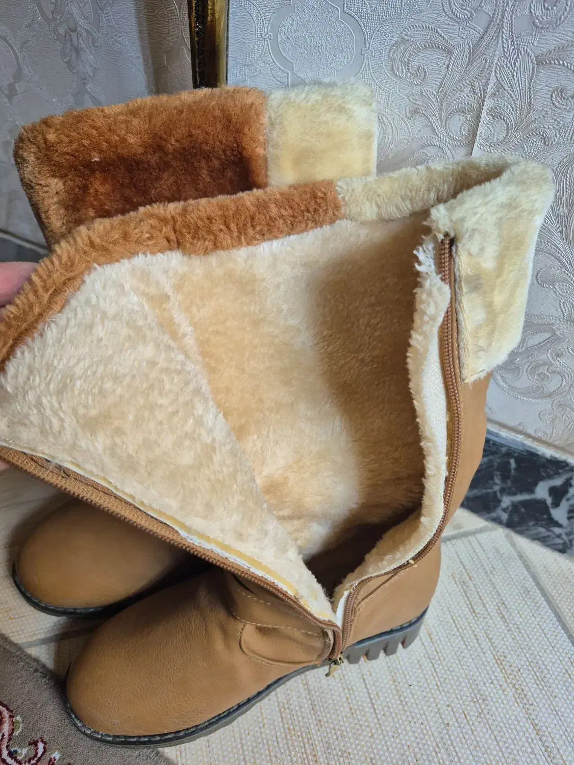 چکمه دخترانه کاملا نو|کیف، کفش، کمربند|نهاوند, |دیوار