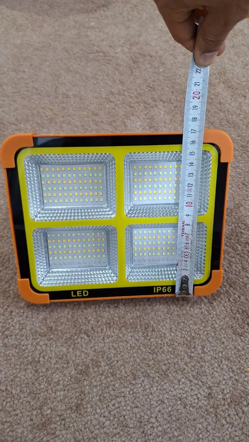 پروژکتور شارژی سولاری LED|لامپ و چراغ|بندر ماهشهر, |دیوار