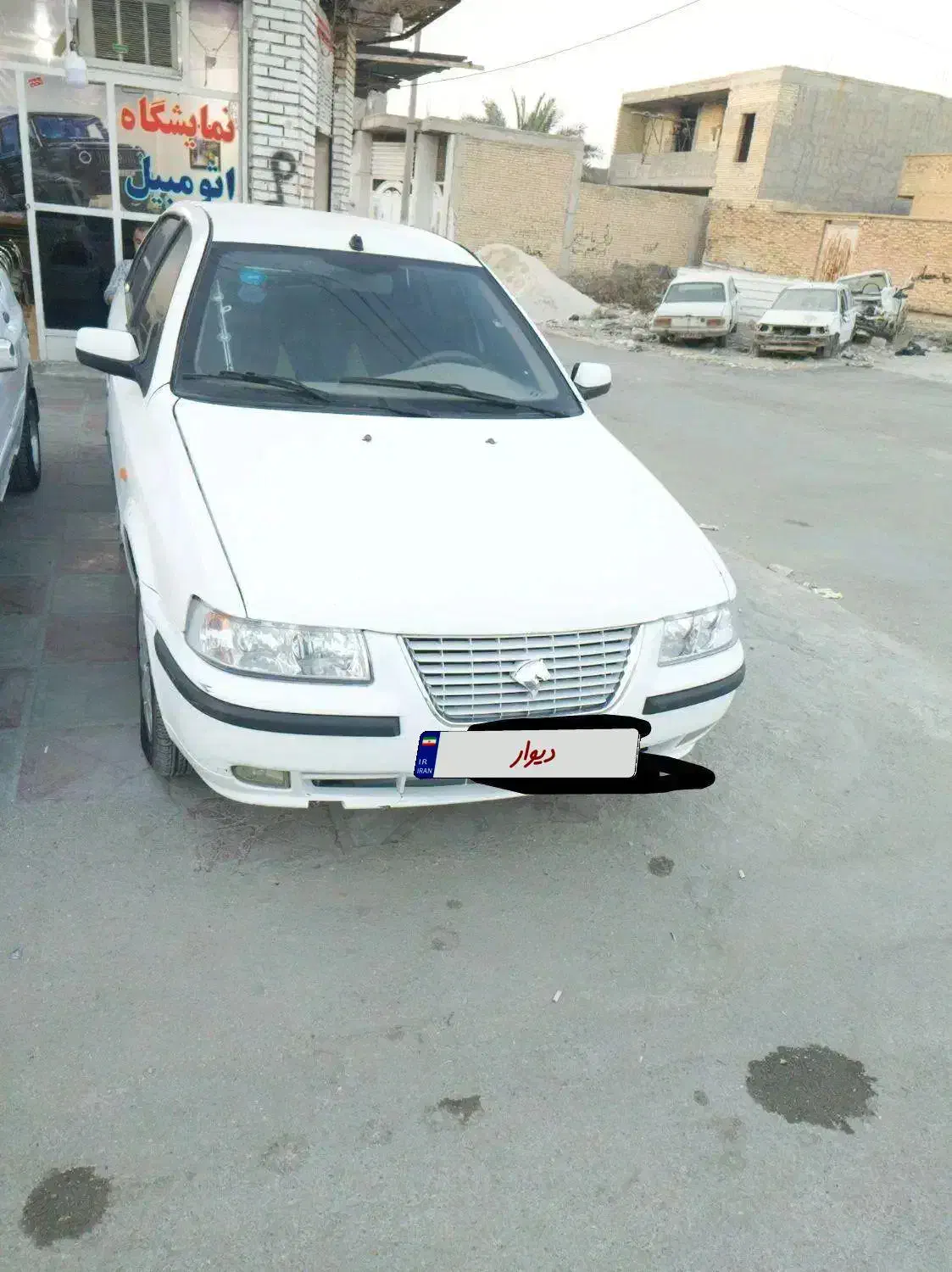 سمند LX سفید ۱۳۸۹ رامهرمز|خودرو سواری و وانت|رامهرمز, |دیوار