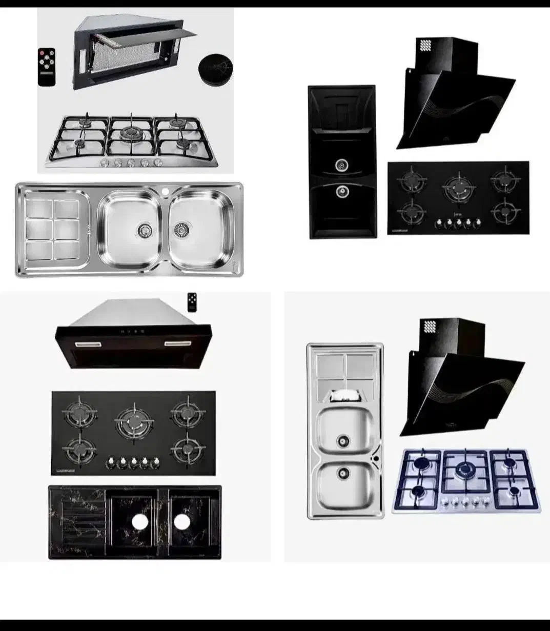 پک کامل گاز توکار هودسینک توکار برندرادوکدmk66|اجاق گاز و لوازم برقی پختوپز|مشهد, طبرسی شمالی|دیوار