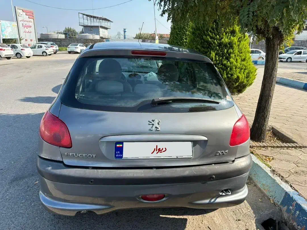 پژو۲۰۶تیپ پنج|خودرو سواری و وانت|نوشهر, |دیوار