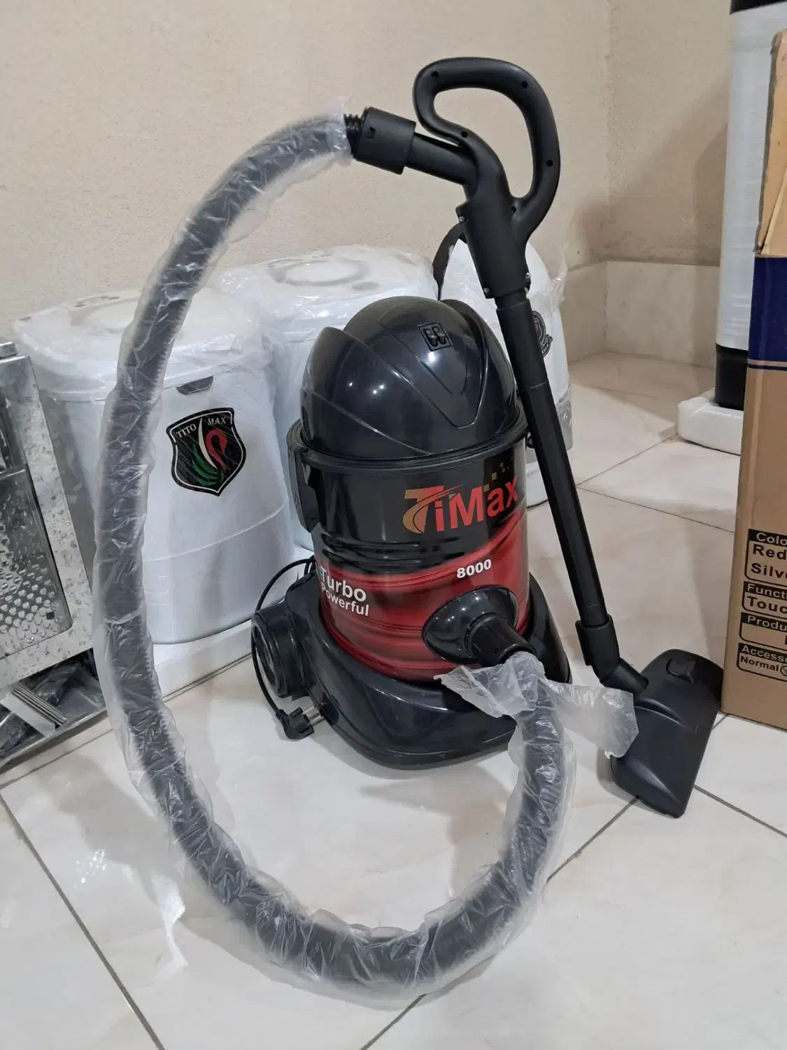 جاروبرقی سطلی تیمکس (TiMax) 8000W|جاروبرقی، جارو شارژی، بخارشو|اسلامشهر, شهرک قائمیه|دیوار