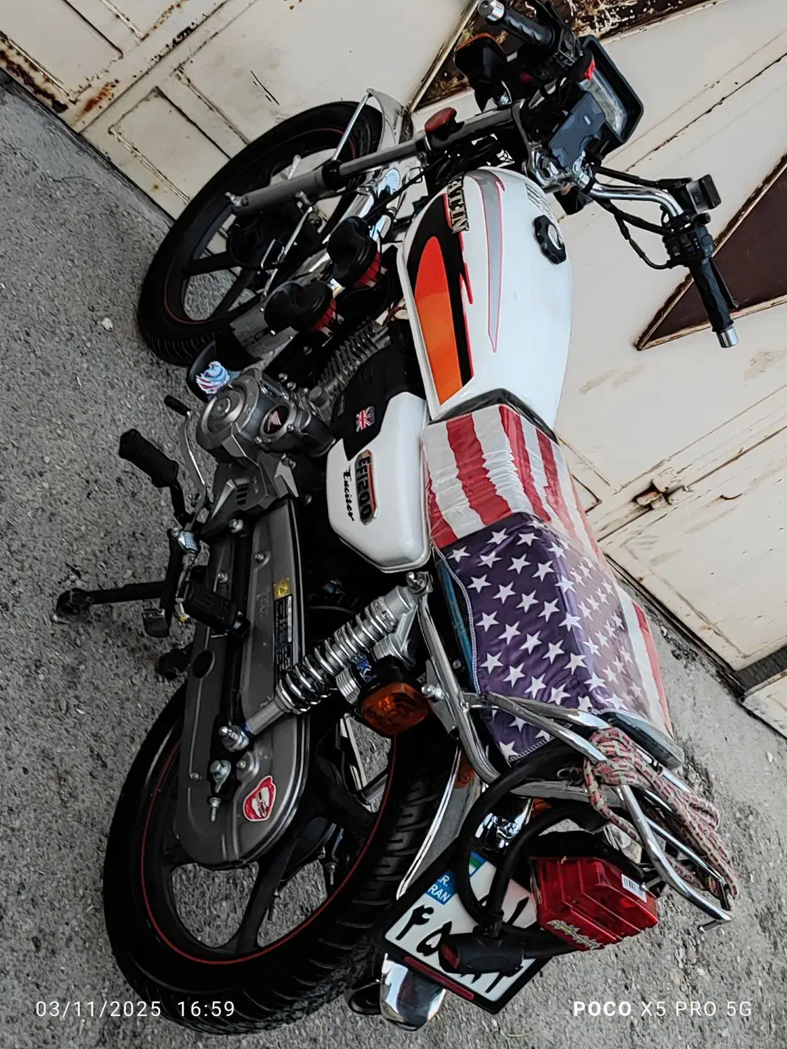 موتور متین 200انژکتوری خشک 1403 بالانسر دار MKZ|موتورسیکلت|کرمانشاه, |دیوار