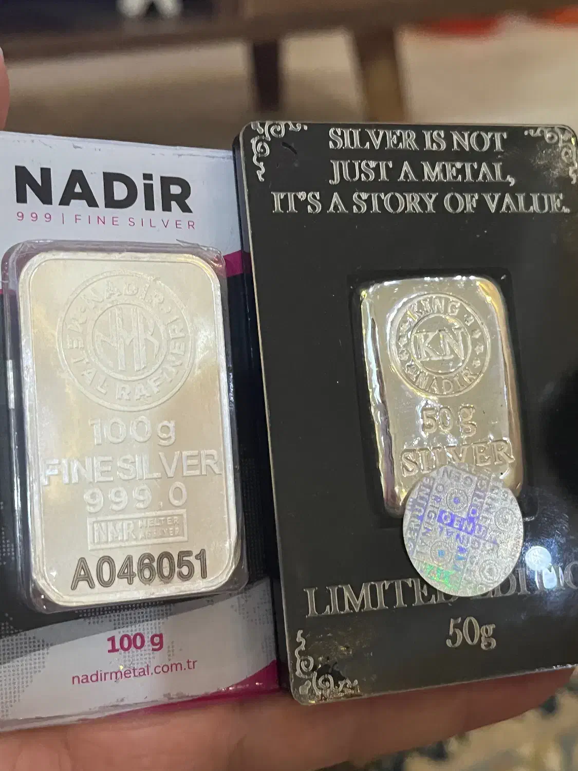 نقره شمش ساچمه از ۵۰ گرم تا ۱۰ کیلو ایرانی و ترک|بدلیجات|تهران, بازار|دیوار