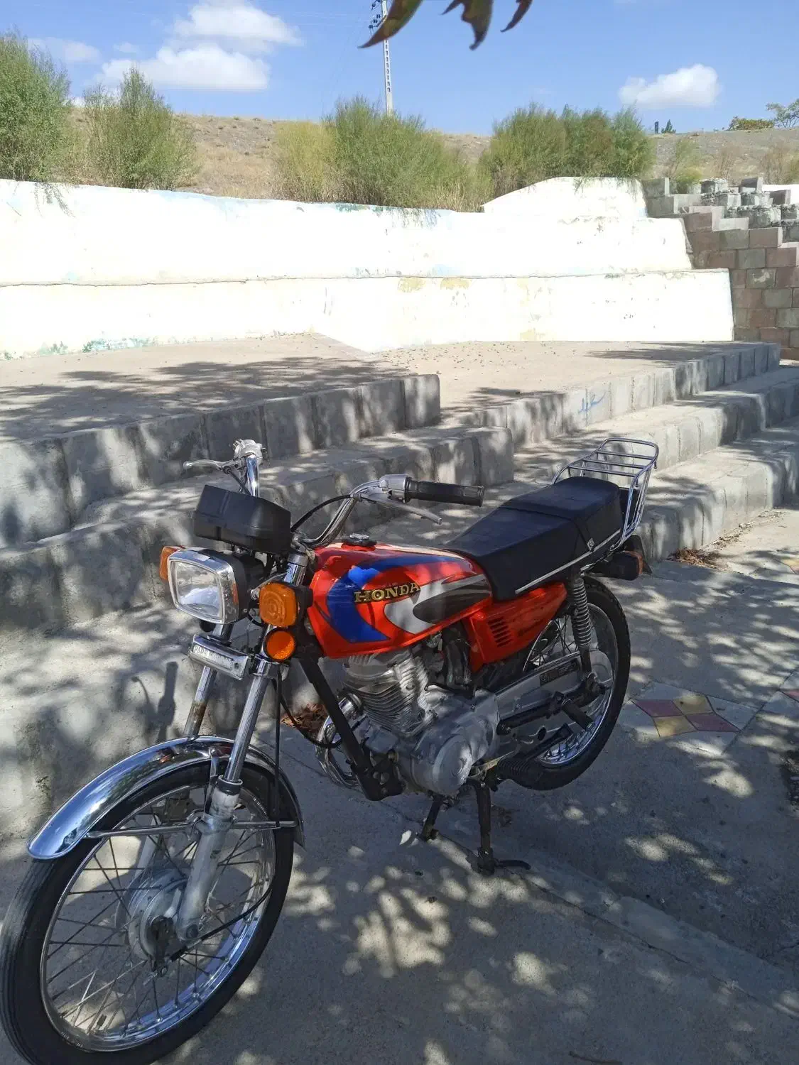 موتور مزایده مدل 85|موتورسیکلت|قره ضیاالدین, |دیوار