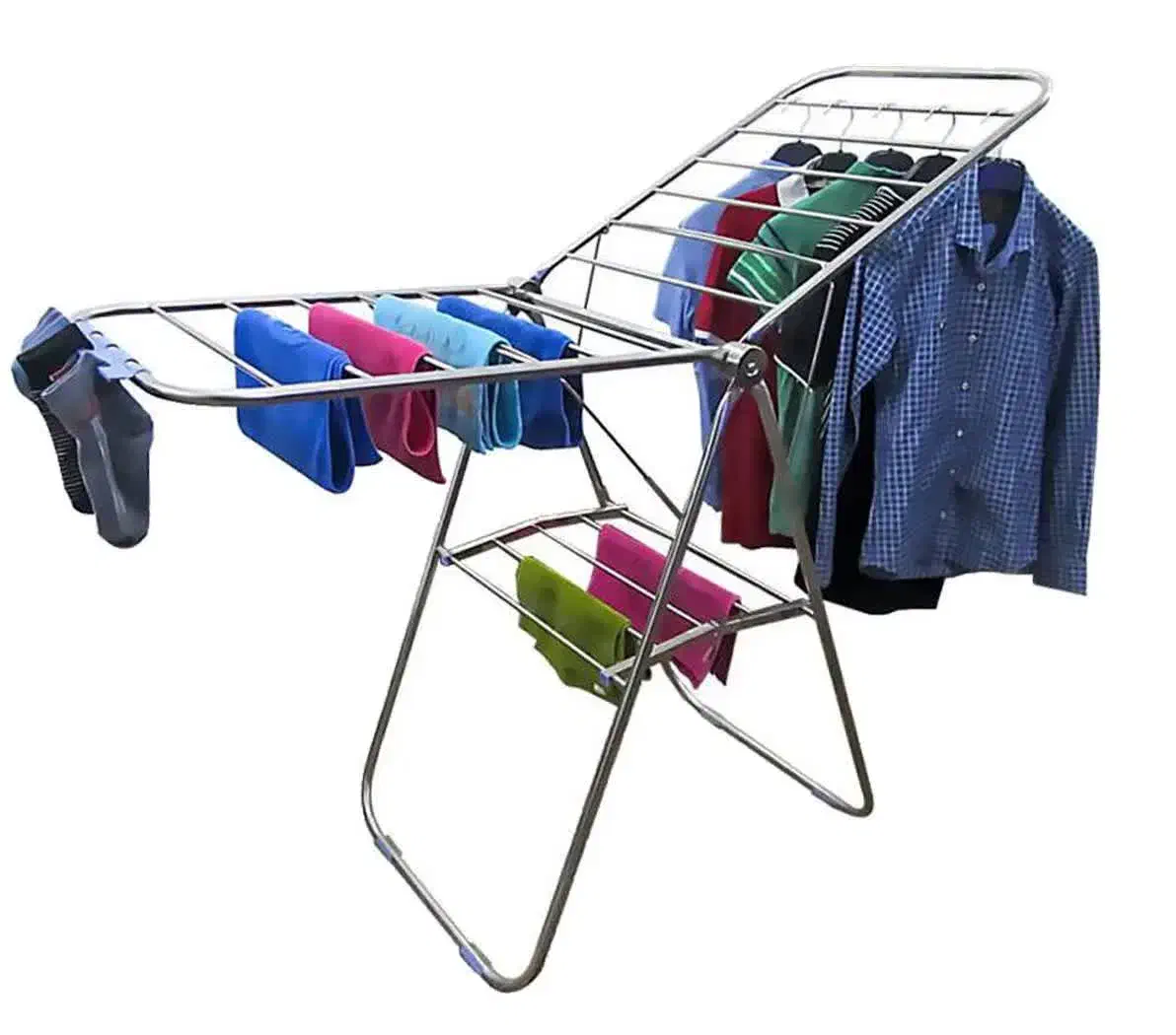 بندرخت تمام استیل نگیر و لعابدار|بندرخت و رخت‌آویز|قم, ولیعصر|دیوار