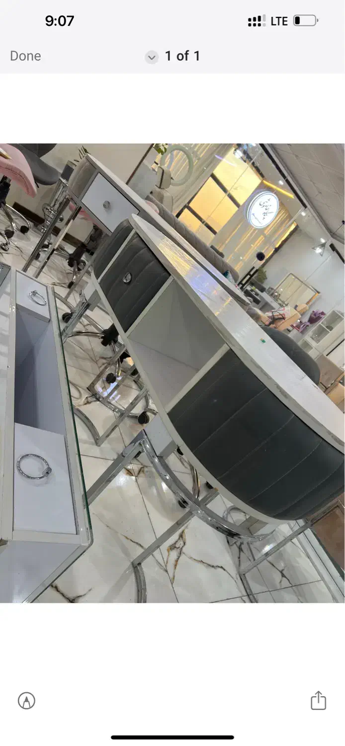 فروش میز ناخن تک نفره|آرایشگاه و سالنهای زیبایی|کرج, اتحاد|دیوار