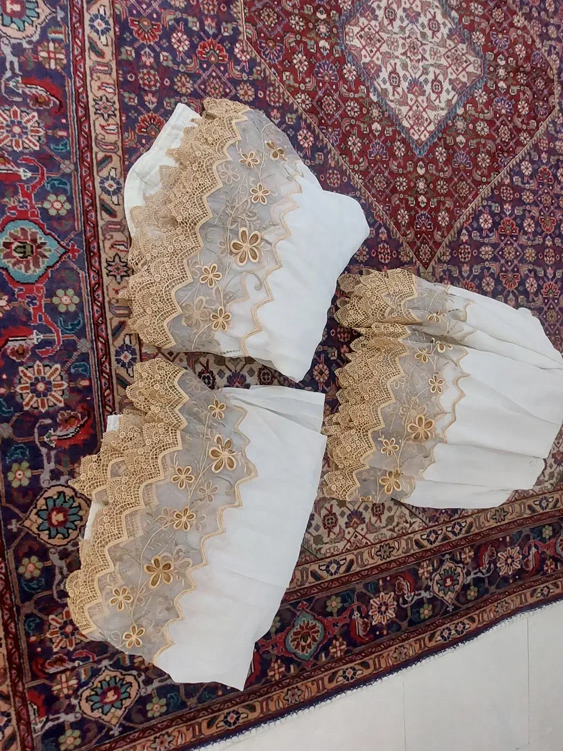 پرده دوخت شده کتان|پرده، رانر، رومیزی|ارومیه, |دیوار