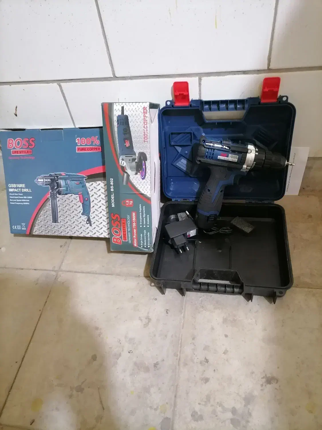 دریل چکشی. دریل شارژی. مینی سنگ|ابزارآلات|زرند, |دیوار