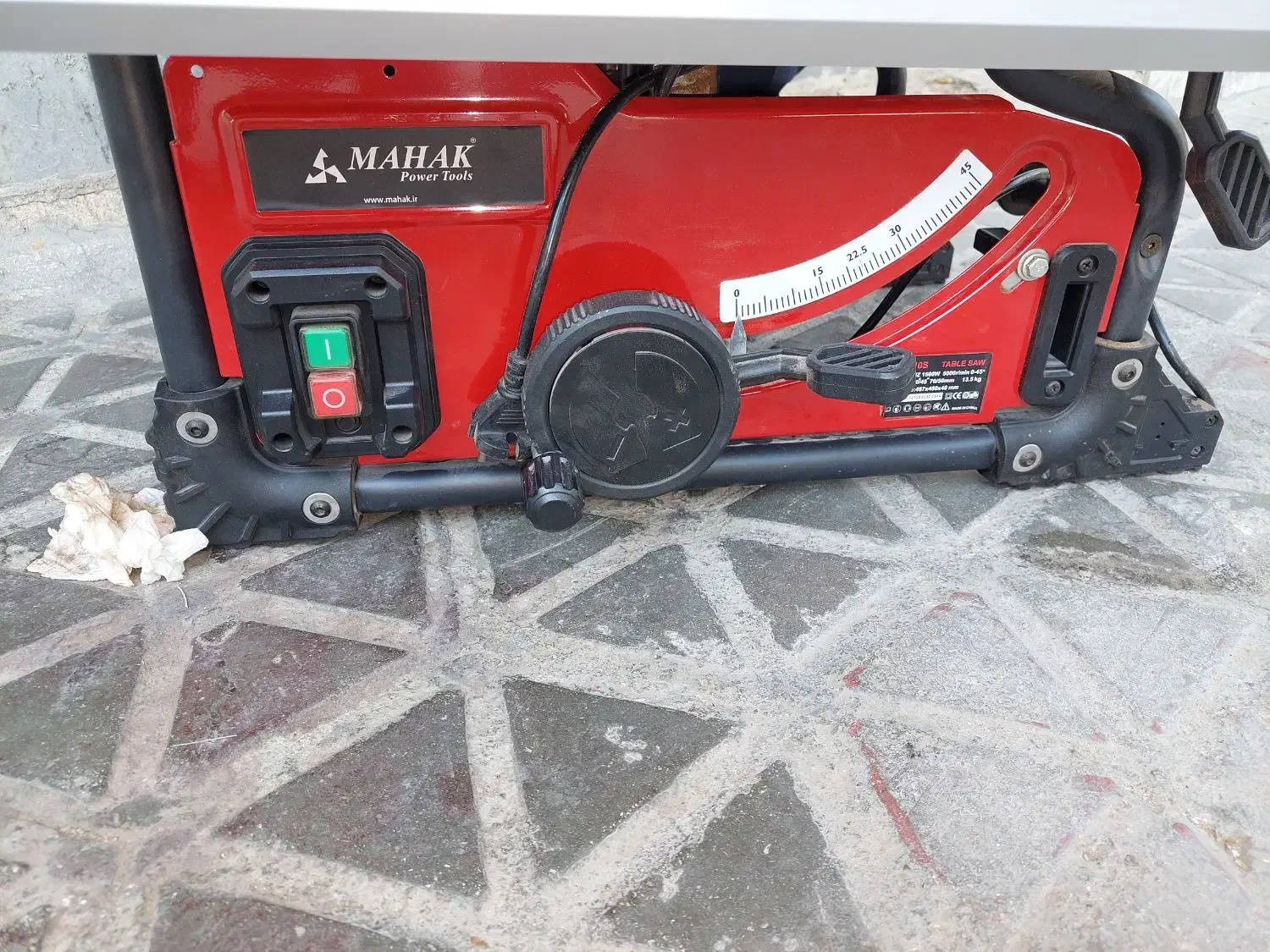 اره میزی تیغه ۲۱۰ محک|ابزارآلات|اصفهان, کشاورزی|دیوار