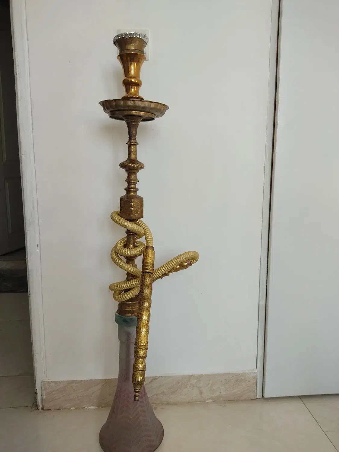 قلیان برنجی|کلکسیون و سرگرمی|پیشوا, |دیوار