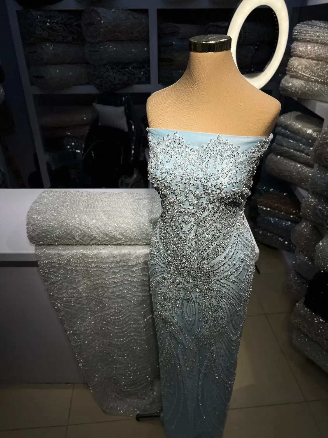 پارچه مجلسی رمکان|لوازم خیاطی و بافتنی|قشم, |دیوار