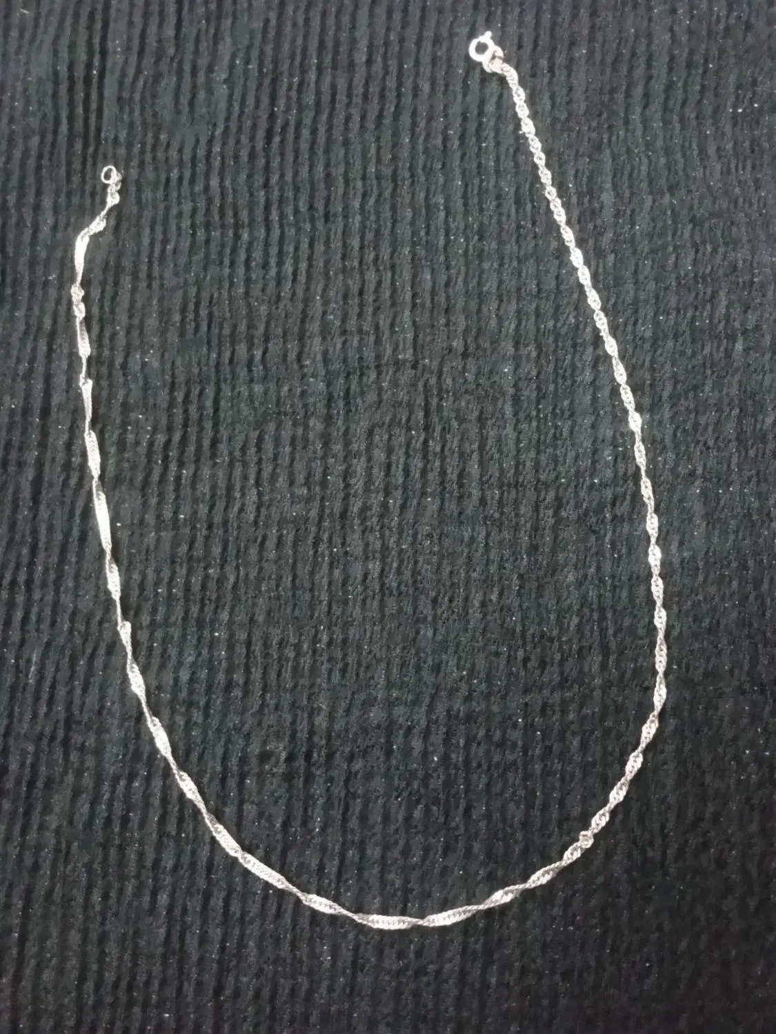 زنجیر نقره ۳گرم و۸۰۰|جواهرات|اردبیل, |دیوار