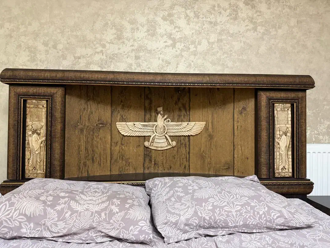 سرویس خواب دونفره درحدنو|تخت و سرویس خواب|شیراز, شهرک برف فروشان|دیوار