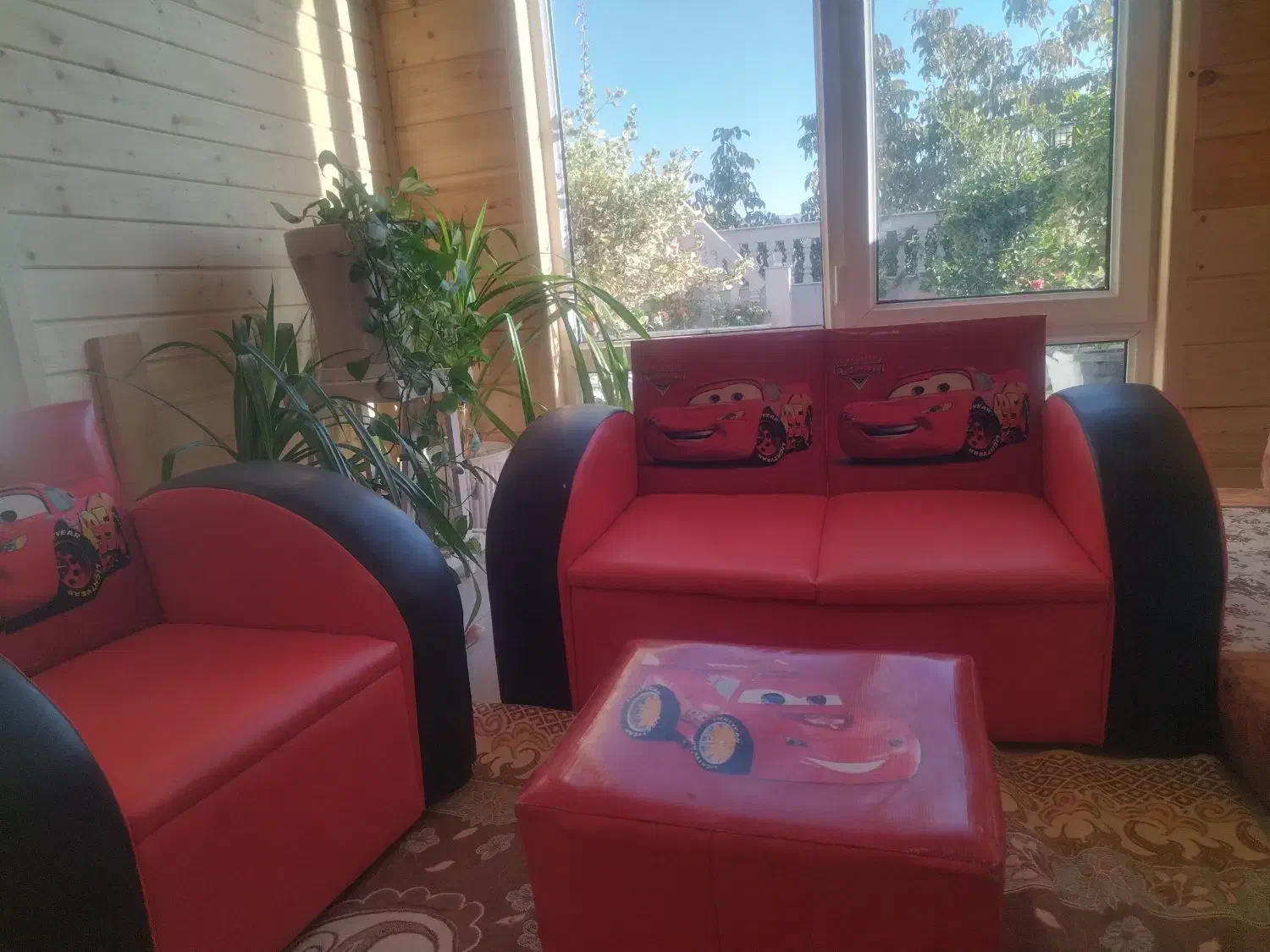 مبلمان بچه سه نفره 2500|تخت و صندلی بچه|کنگاور, |دیوار